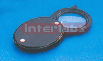 MAGNIFIER FOLDING PLASTIC CASE